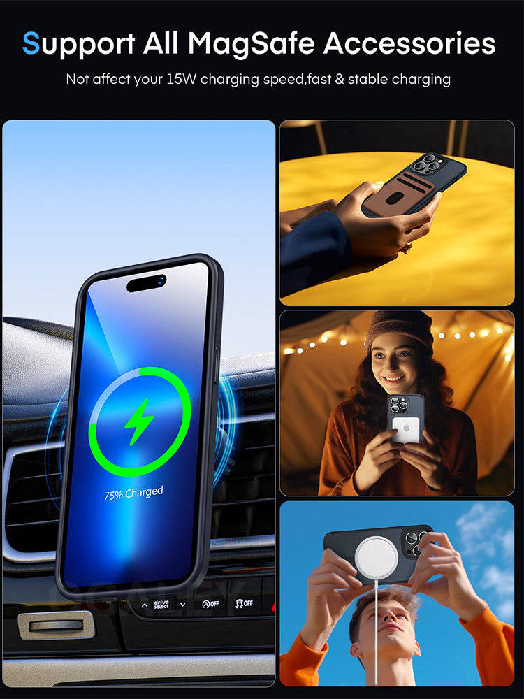 Premium Magnetic Phone Case for iPhone 15 Series - Brandy Trendy Hub