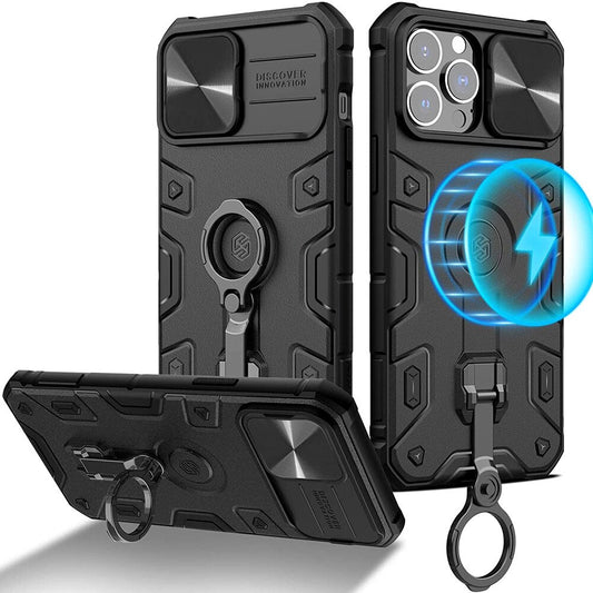 Ultimate iPhone 14 Case: 360-Degree Military Grade Protection and Kickstand - Brandy Trendy Hub