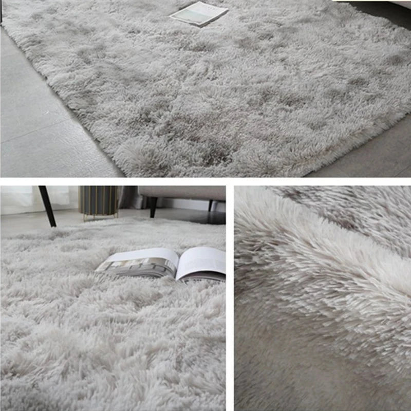 Ultra-Soft Plush Velvet Area Rug - Cozy Living Room & Bedroom Carpet | Perfect for Kids & Home Decor