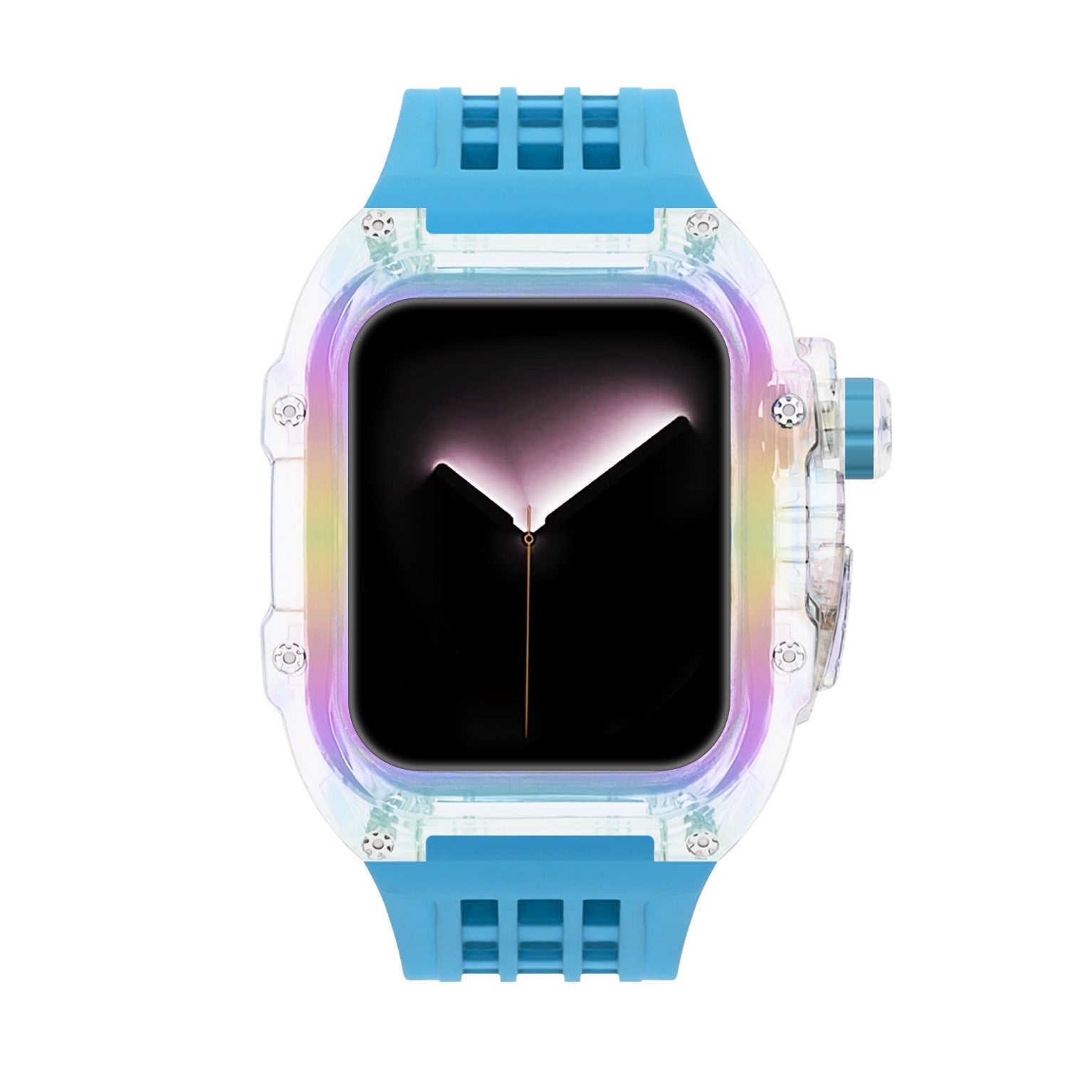 Luxury Case Strap for Apple Watch Series 44/45mm - Brandy Trendy Hub