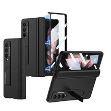 Load image into Gallery viewer, Complete Leather Phone Case with Concealed Magnetic Hinge for Samsung Galaxy Z Fold
