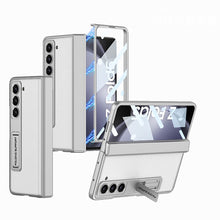 Load image into Gallery viewer, Complete Leather Phone Case with Concealed Magnetic Hinge for Samsung Galaxy Z Fold

