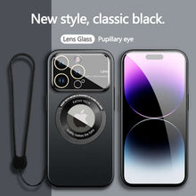 Load image into Gallery viewer, Luxury Magnetic Lens Protection Magsafe iPhone Case - Brandy Trendy
