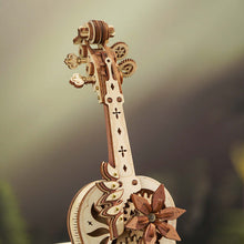 Load image into Gallery viewer, Magic Cello Music Box Puzzle - Mechanical, Moveable Stem - Brandy Trendy
