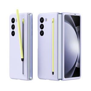 Anti-Fall Phone Case with Pen Tray, Protective Shell, and Film for Samsung Galaxy Z Fold