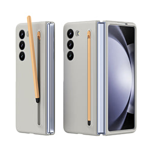 Anti-Fall Phone Case with Pen Tray, Protective Shell, and Film for Samsung Galaxy Z Fold