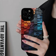 Load image into Gallery viewer, Fashion Dazzling Color Stacked Blocks Case for Various iPhone Models
