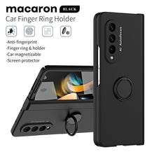 Load image into Gallery viewer, Anti-Fall Phone Case with Magnetizable Ring Holder and Film for Samsung Galaxy Z Fold
