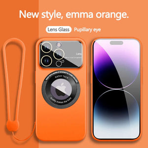 Luxury Magnetic Lens Protection Magsafe iPhone Case - Brandy Trendy