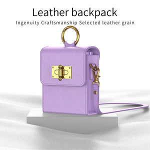 Leather Crossbody Bag Case - Brandy Trendy