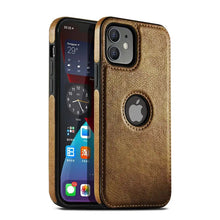 Load image into Gallery viewer, Elegance Leather Luxury Case for iPhone 15 - Brandy Trendy
