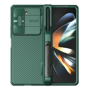 CamShield Case with Kickstand & S-Pen Pocket - Z Fold 5 - Brandy Trendy