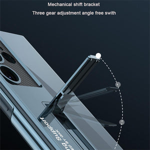 Samsung Galaxy S23 Transparent Shockproof Case with Built-in Bracket - Buy Now - Brandy Trendy