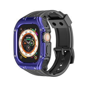 Luxury Case Strap For Apple Watch Series 49mm