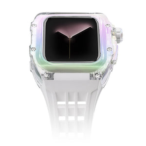 Luxury Case Strap for Apple Watch Series 44/45mm